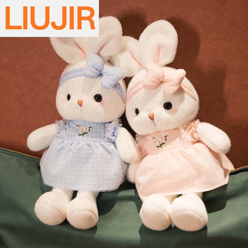 LIUJIR ของขวัญวันเกิดของขวัญ ของขวัญสำหรับเด็ก ตุ๊กตาสัตว์ยัดไส้ ของตกแต่งบ้าน หมอนผ้าพลัฌ เบาะโซฟาเบาะ กระโปรงเจ้าหญิง ของเล่นตุ๊กตากระต่าย ตุ๊กตาผ้ากระต่าย ของเล่นตุ๊กตากระต่าย ตุ๊กตากระต่ายหูยาว ราคา 343 บาท*ส่งฟรี