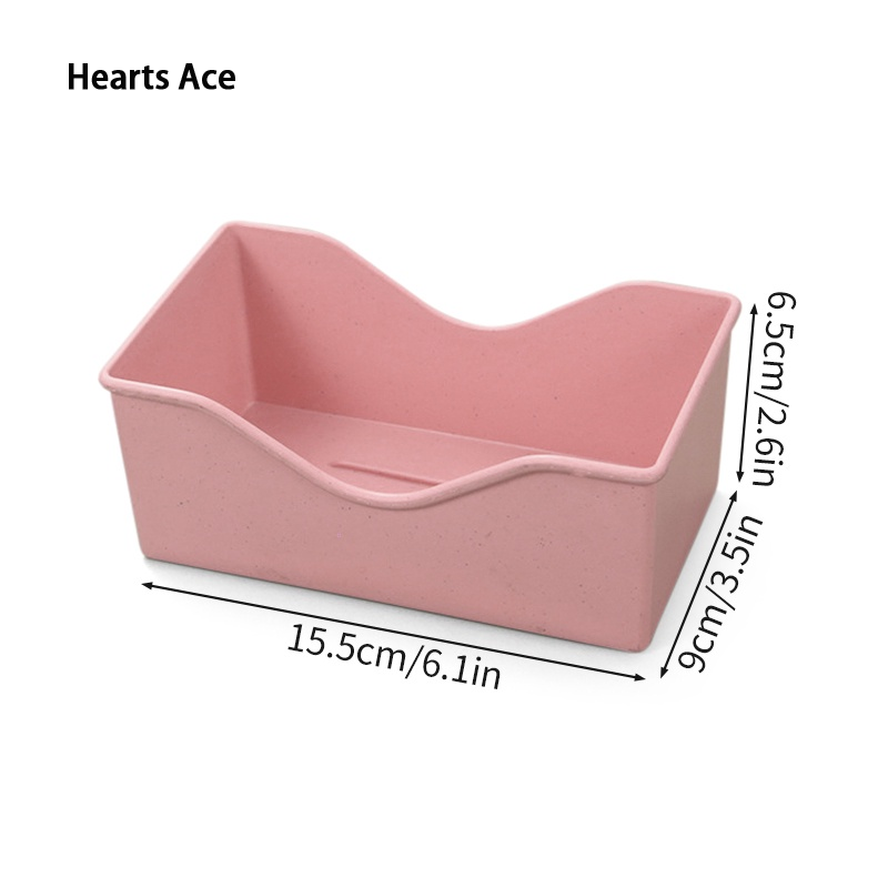 [Code CLS2404A Discount 30k Order 150k] Multi color Romantic Heart shaped Food Tray ราคา 33 บาท*ส่งฟรี