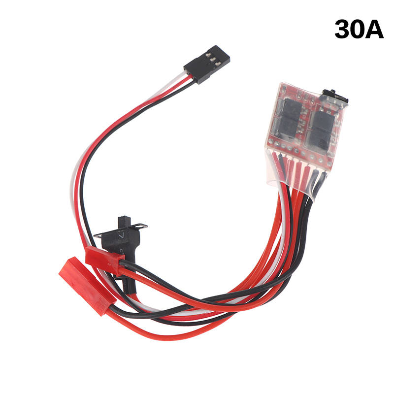 [JIESHENG] Flash Sale Micro ESC 10A 15A 20A 30A chải ESC RC ESC điện tốc độ điều khiển cho Diy Mini 1 16 1 18 1 24 RC Xe thuyền TANK W phanh - 5