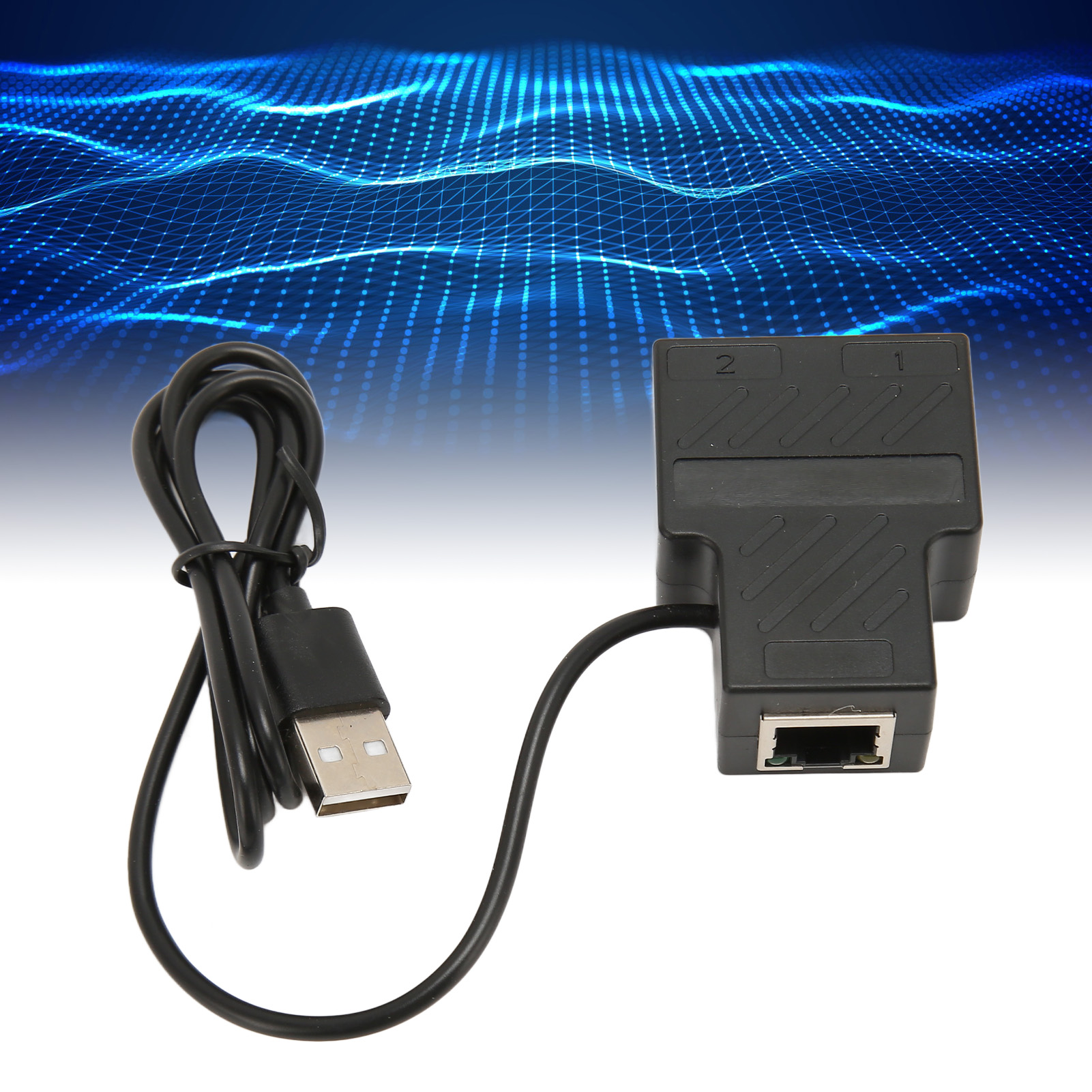Rj45 Bộ chia Bộ chuyển đổi Bộ chia Ethernet 1 để 2 100Mbps cho CAT7 cat8 cho Cat5