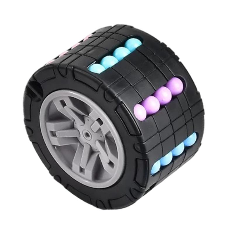 Một 3D xi lanh đồ chơi hình khối AL đậu Con quay hồi chuyển xoay SLE Câu Đố S giảm bớt căng thẳng cho trẻ em giáo dục Montessori đồ chơi trẻ sơ sinh