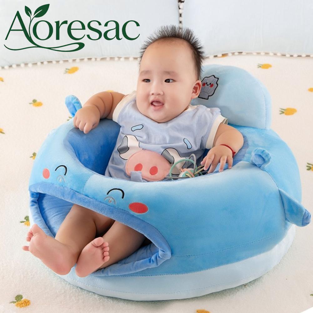 Aoresac เด็กนั่งเก้าอี้การ์ตูนสัตว์นุ่มตุ๊กตาเด็กสนับสนุนที่นั่งโซฟาสำหรับทารกกลับสนับสนุน ราคา 2,405 บาท*ส่งฟรี