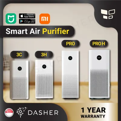 [ENGLISH] Xiaomi Smart Air Purifier 3H & Purifier 3C & Purifier Pro & & Pro H ProH Filter -Purifier PRO Purifier 3H Mi Smart Home OLED Screen Display HEPA Filter