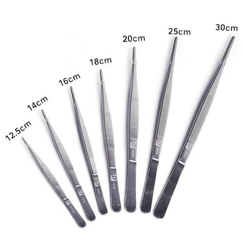 Nhíp gắp y tế đủ size từ 12.5cm - 25cm