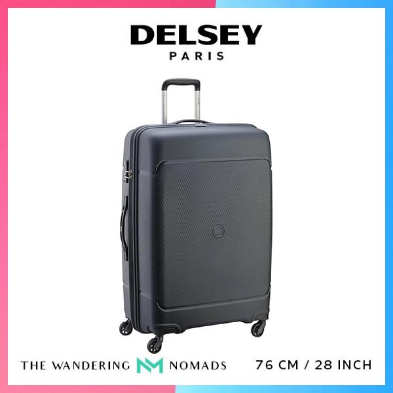Delsey Sejour 76cm Polypropylene Trolley Case Luggage 28inch - Black