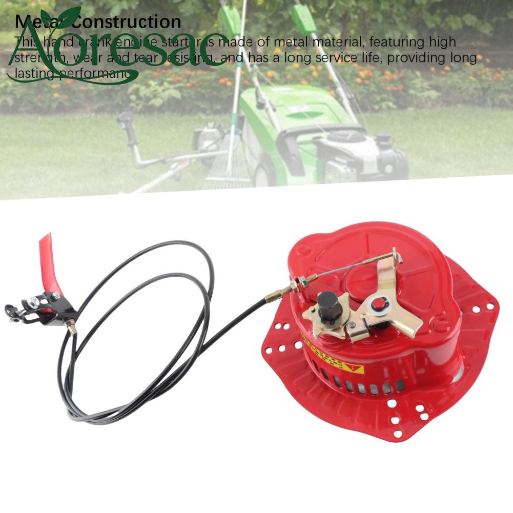Aoresac Matybobe Hand Crank Starter Assembly โลหะทนทานสำหรับแนวตั้งเครื่องยนต์ระบายความร้อนด้วยอากาศ 170F 173F 178F 186F 188F 192F 195F ราคา 9,640 บาท*ส่งฟรี