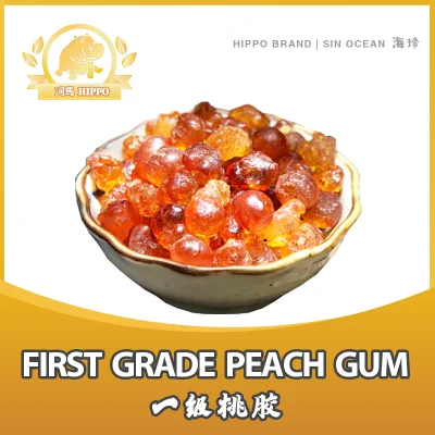 Hippo Brand | Fisrt Grade Peach Gum 500g