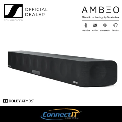 Sennheiser AMBEO SB01 Soundbar Multi-Speaker Home Cinema System With Dolby Atmos Supported With 2 Years Local Warranty