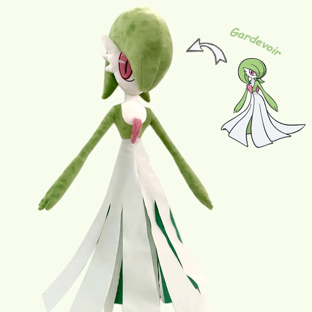 Pokemon gardevoir 60cm cỡ lớn Đồ chơi nhồi bông lông vẻ đẹp tâm linh loại búp bê thú nhồi bông Pokem