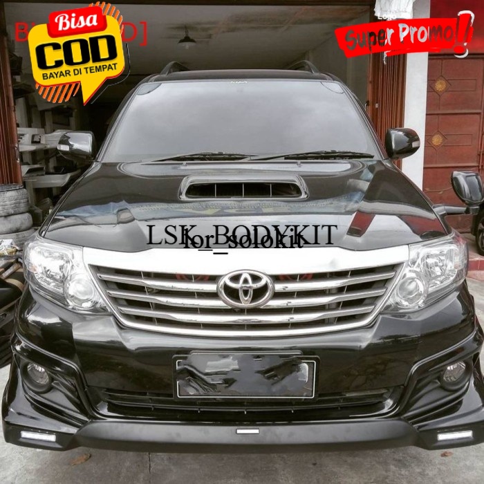 Promo Bodykit Toyota Fortuner 2012 2013 2014 Trd Thailand Kuat-Lentur-Tebal Harga 1,231,000 rupiah*Gratis Ongkir