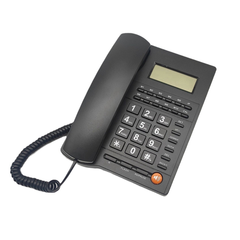 L019 Home Hotel Economical Landline Calling Station Can Display Caller ID Phone for Home Hotel Restaurant ราคา 413 บาท*ส่งฟรี