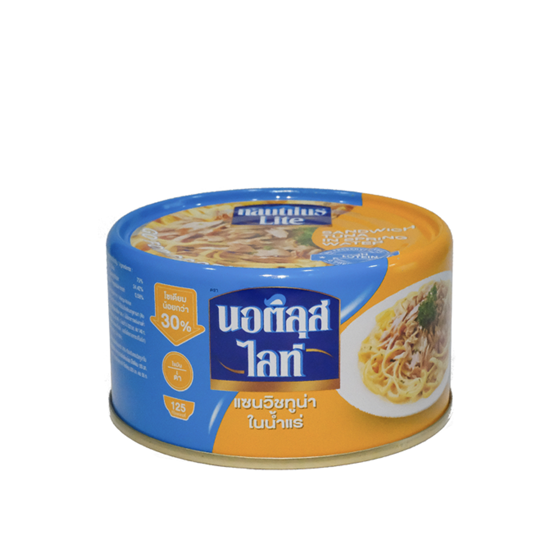 Nautilus Lite Sandwich Tuna Flakes in Spring Water 165G. ราคา 42 บาท*ส่งฟรี
