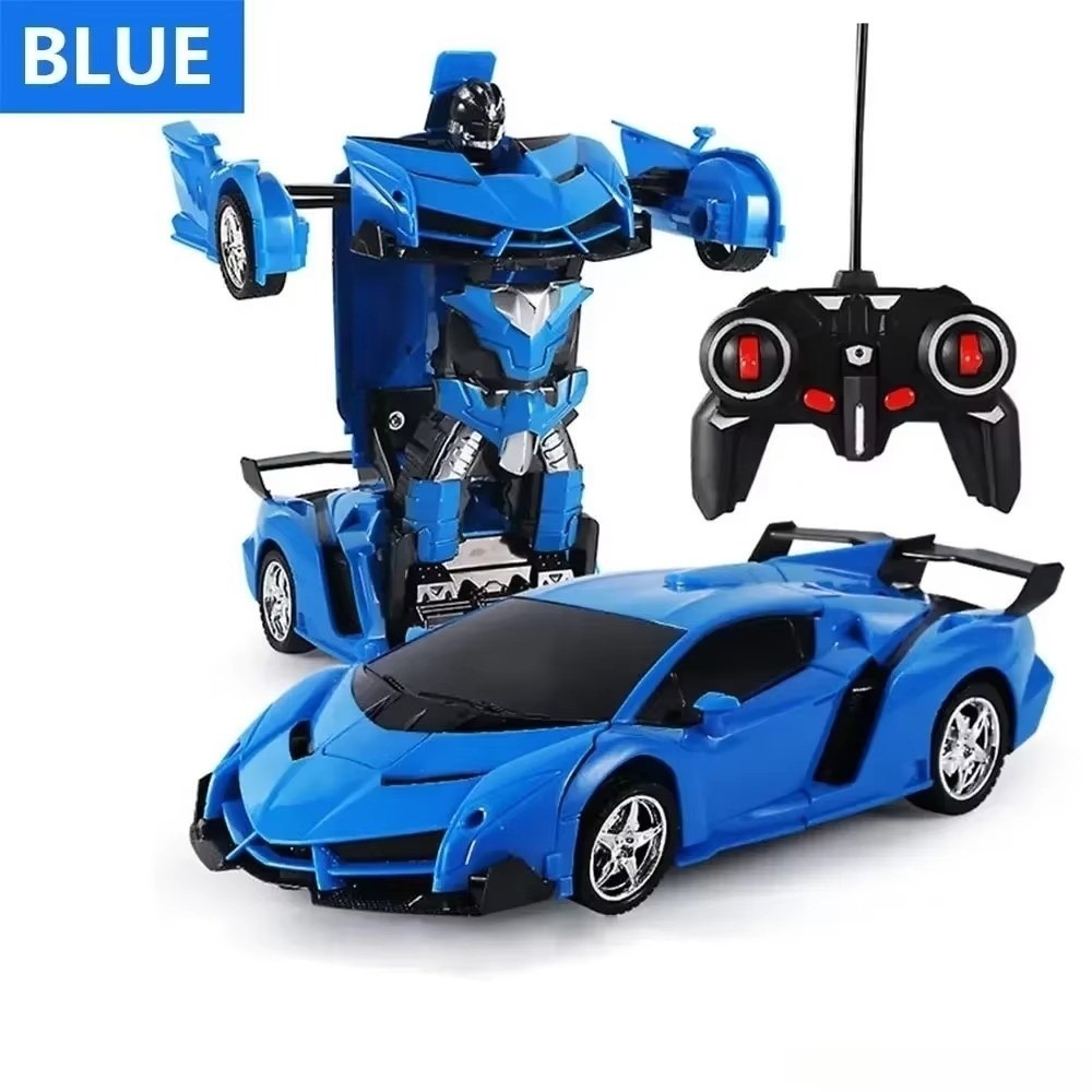 X MOM BABY Biến dạng một phím Xe robot biến hình Điều khiển từ xa 2 trong 1 Xe biến hình  Mẫu xe hơi Quà tặng - 5