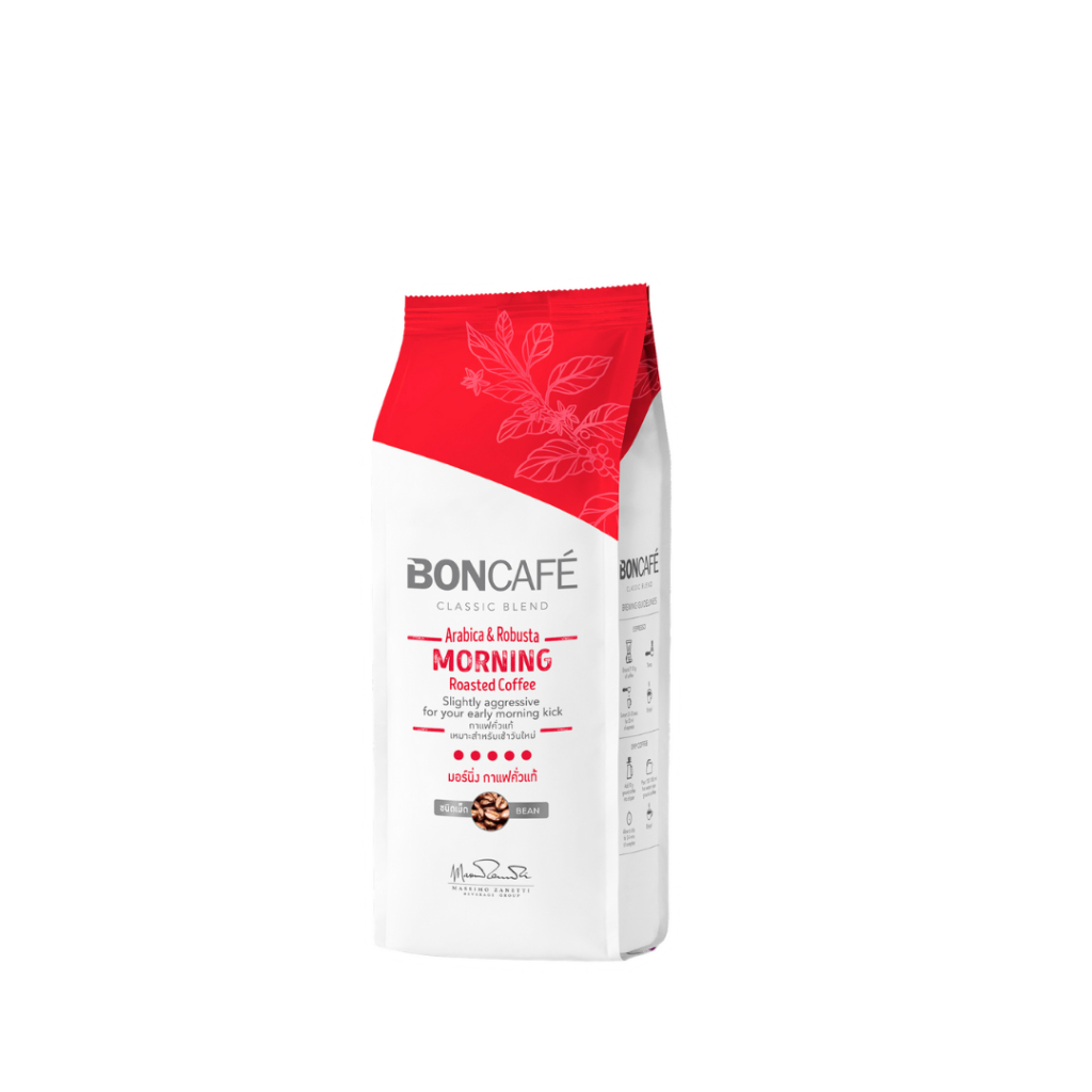 Morning Boncafe Classic Blend กาแฟคั่ว (ชนิดเม็ด) 250 กรัม 