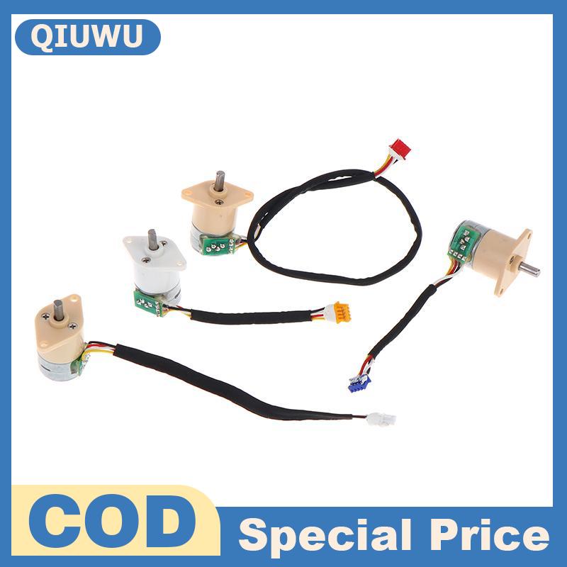QIUWU 15by Mini 15Mm 2-Giai Đoạn 4-Dây Bánh Răng Động Cơ Bước Micro Đầy Đủ Kim Loại Hộp Số Bánh Răng Động Cơ Bước DIY Thông Minh Xe Robot Màn Hình Máy Ảnh Giá 68,500 Đồng*Miễn phí vận chuyển