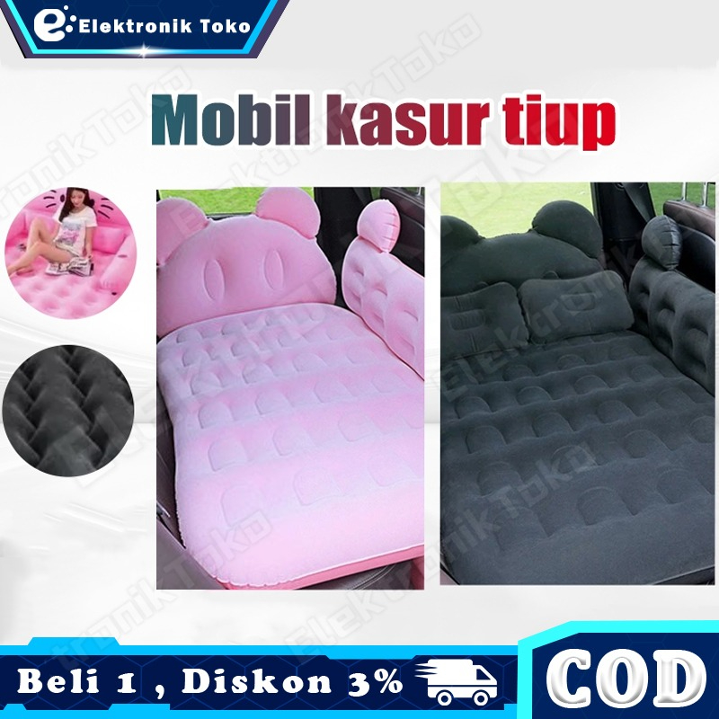 【READY YA】 Matras Angin Mobil Kasur Mobil Tempat Tidur Mobil Travelling Outdoor Indoor Kartun Mickey & Standar Harga 31,900 rupiah*Gratis Ongkir