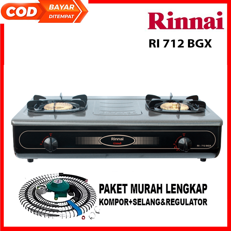 Jual Kompor Gas Rinnai 712 Bgx Terbaru Lazada Co Id