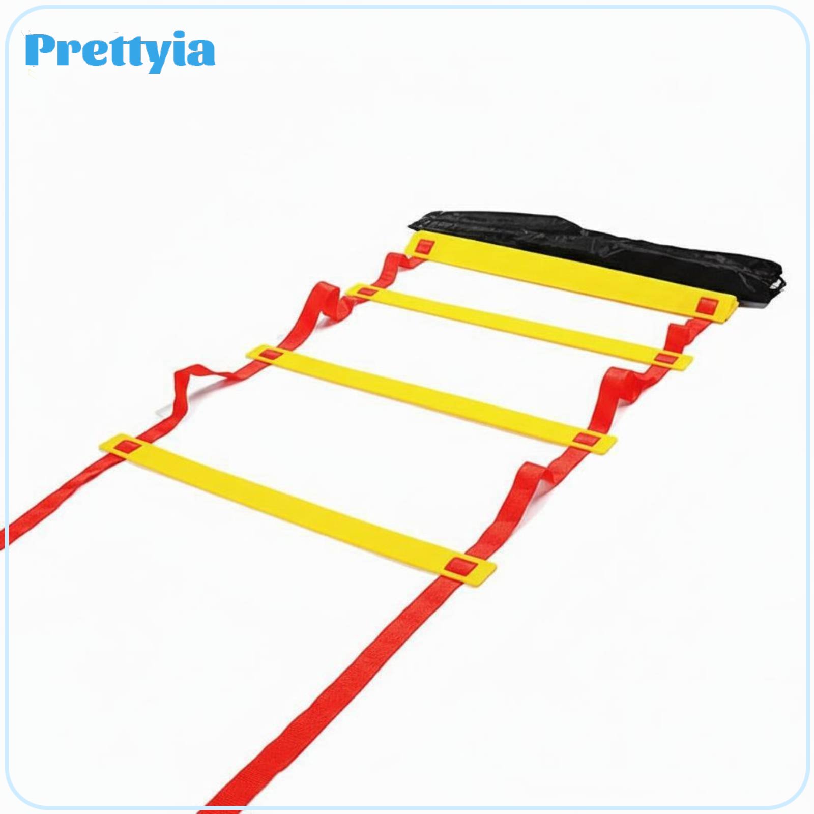 Prettyia Multifunctional Agility Ladder Easy Setup Speed Ladder Portable Soccer Training Equipment Set Lightweight for Athletes, Coaches, Kids, Gym Workouts ราคา 2,261 บาท*ส่งฟรี