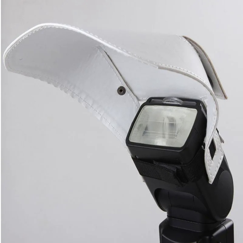 Phổ Flash Diffuser cho Canon Speedlite nhiếp ảnh DSLR Phụ Kiện máy ảnh Flash Diffuser Soft bạc phản xạ