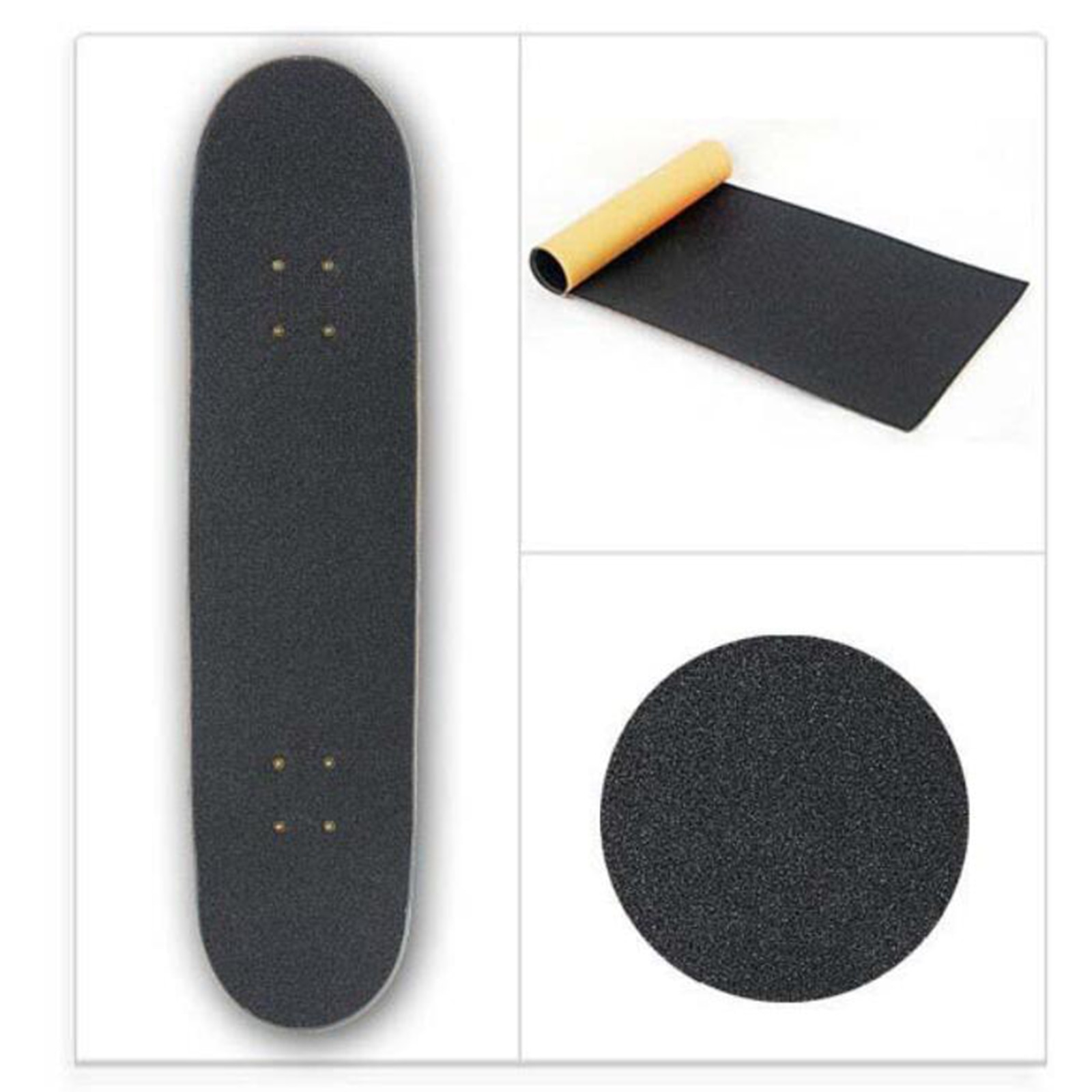 Anti Slip Sandpaper Sheet Easy To Trimming Tearproof Skateboards