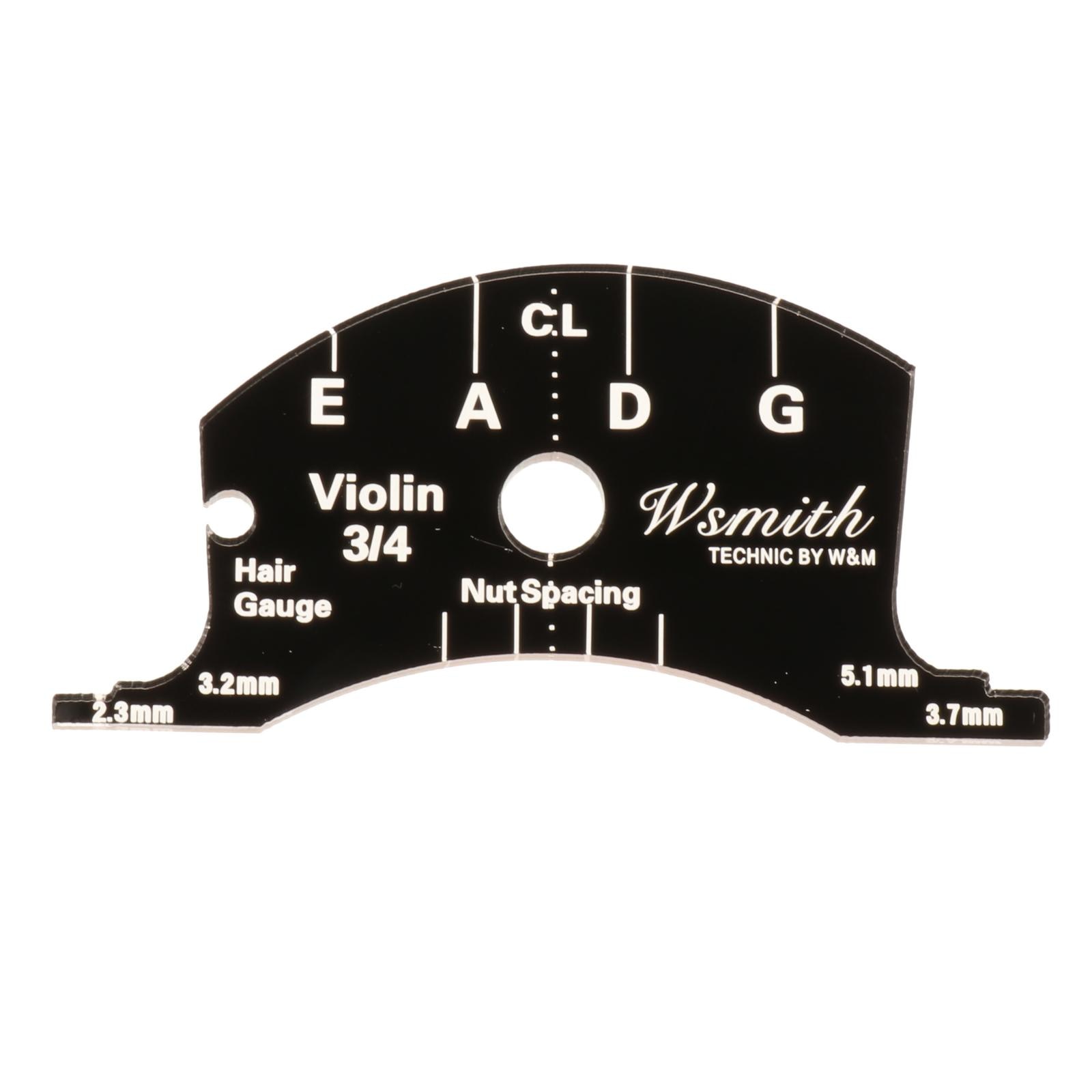 Violin Bridge Mold Template Reference Repair for 1/2 3/4 4/4 Size Violins