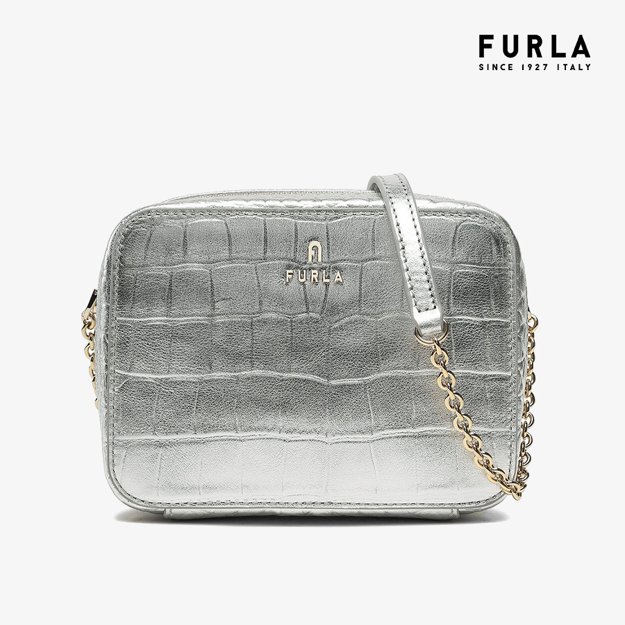 Túi đeo chéo nữ furla camelia mini camera case