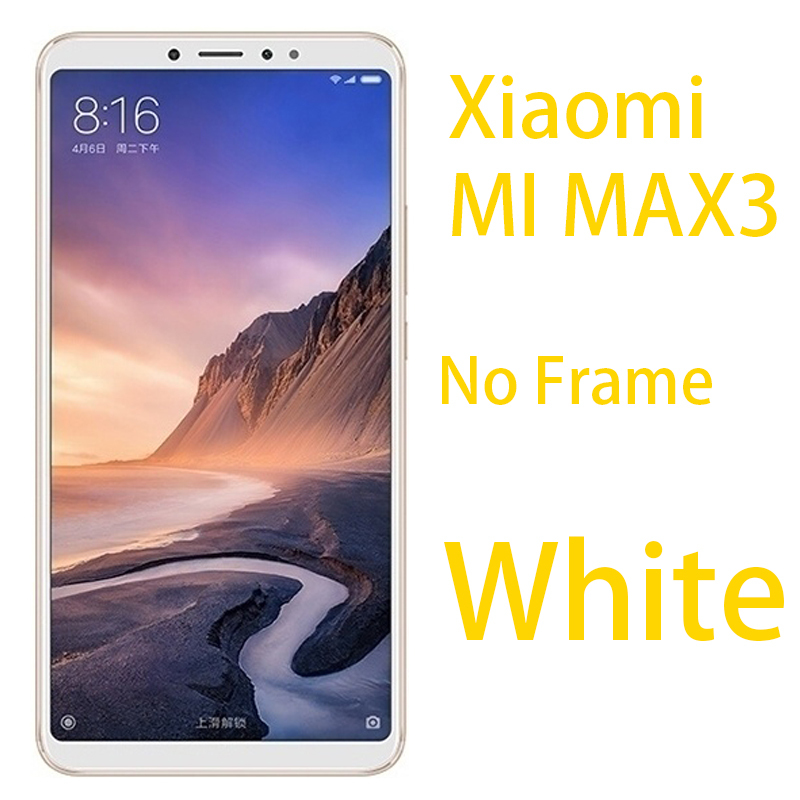 Xiaomi Mi Max Max Max Max 3 dokunmatik ekran meclisi ekran LCD 6.44 max Max max3 için LCD ekran doku