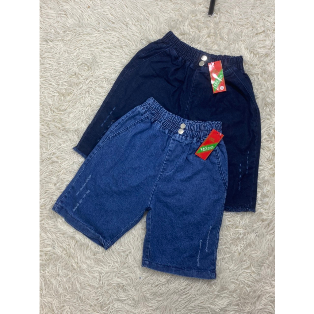 Quần jeans ngố nữ, quần jeans lửng nữ, chất co giãn, Shop quần áo giá rẻ