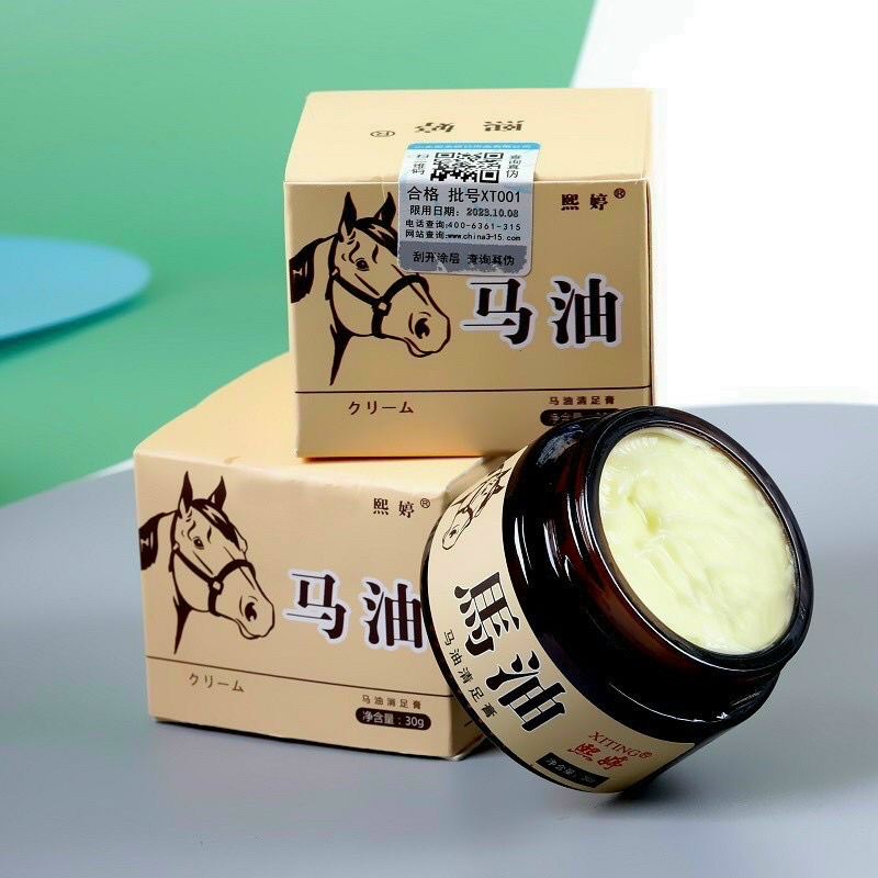 [dầu ngựa] Kem dầu ngựa dưỡng ẩm cho chân tay đầu gối -dung008