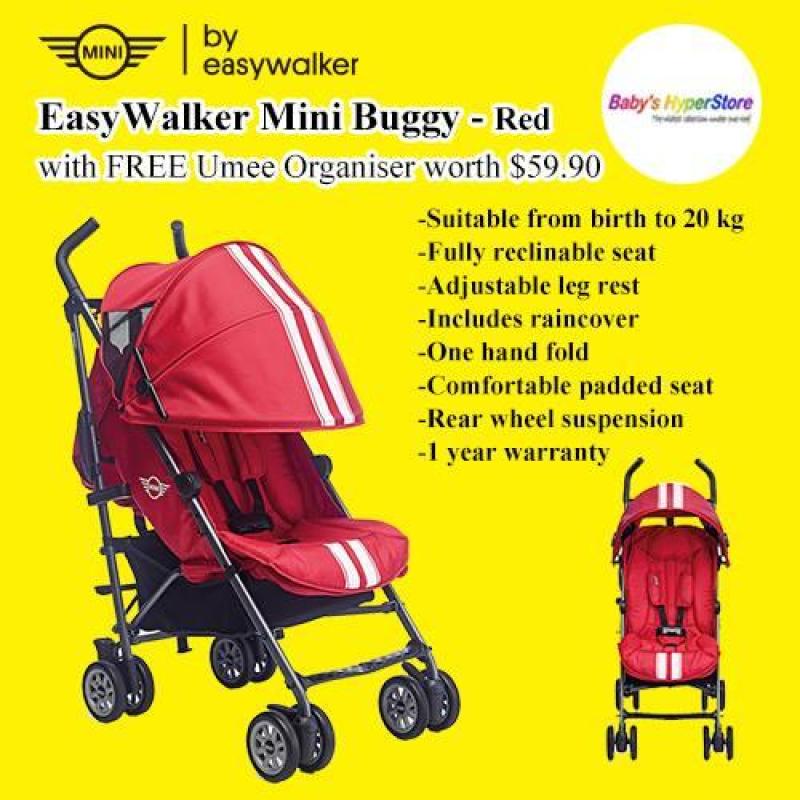 EasyWalker Mini Buggy with FREE Bumper Bar worth $49.90 Singapore