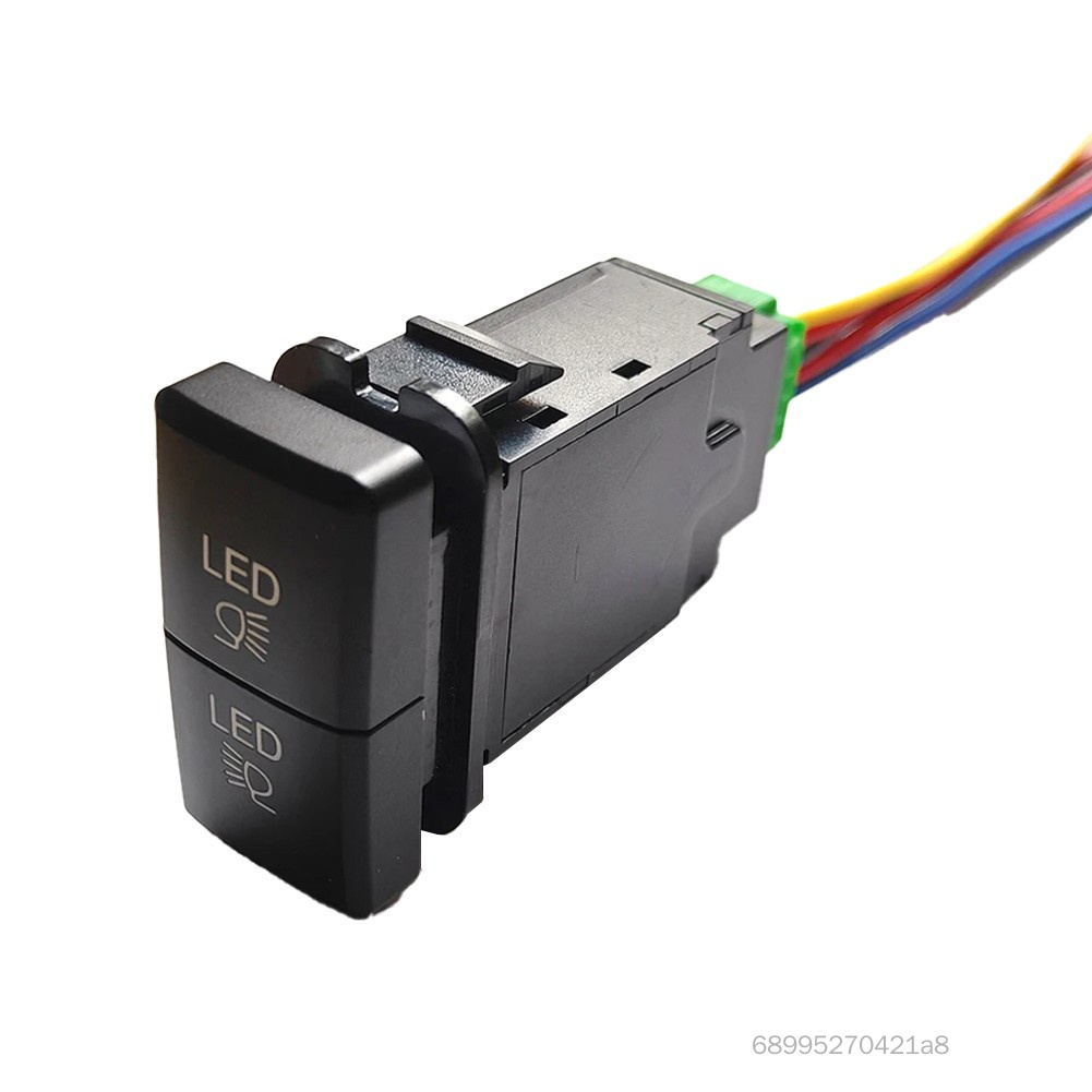 Toyota CAR ไฟหน้าไฟหมอกไฟสองสวิตช์เปลี่ยน Corolla Camry Tacoma EZ อุปกรณ์เสริม ราคา 157 บาท*ส่งฟรี