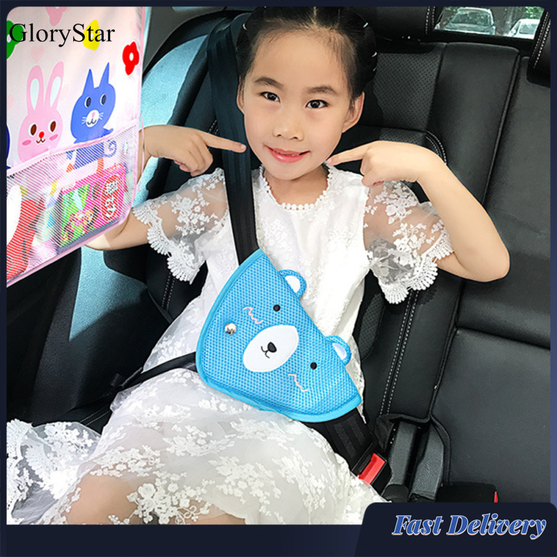 GloryStar Children Seat Belt Adjustment Holder Thickened Protector