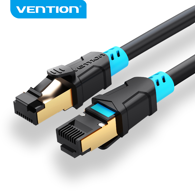 Vention Ethernet Cable CAT6 Lan Cable RJ45 Patch Cord Shielded Twisted Network Internet for Computer Router Gigabit Ethernet Harga 12 Ringgit*Penghantaran Percuma