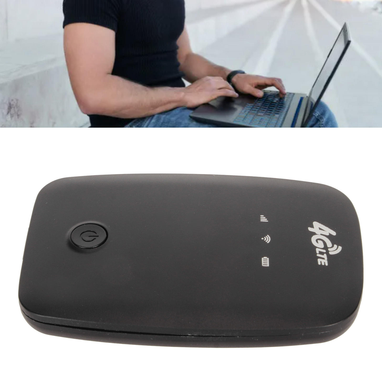 Bộ định tuyến không dây di động Tốc Độ Cao 4G wifi di động Hotspot ABS Hỗ Trợ 10 Người Dùng Mini Cho PC Cho Máy Tính Bảng