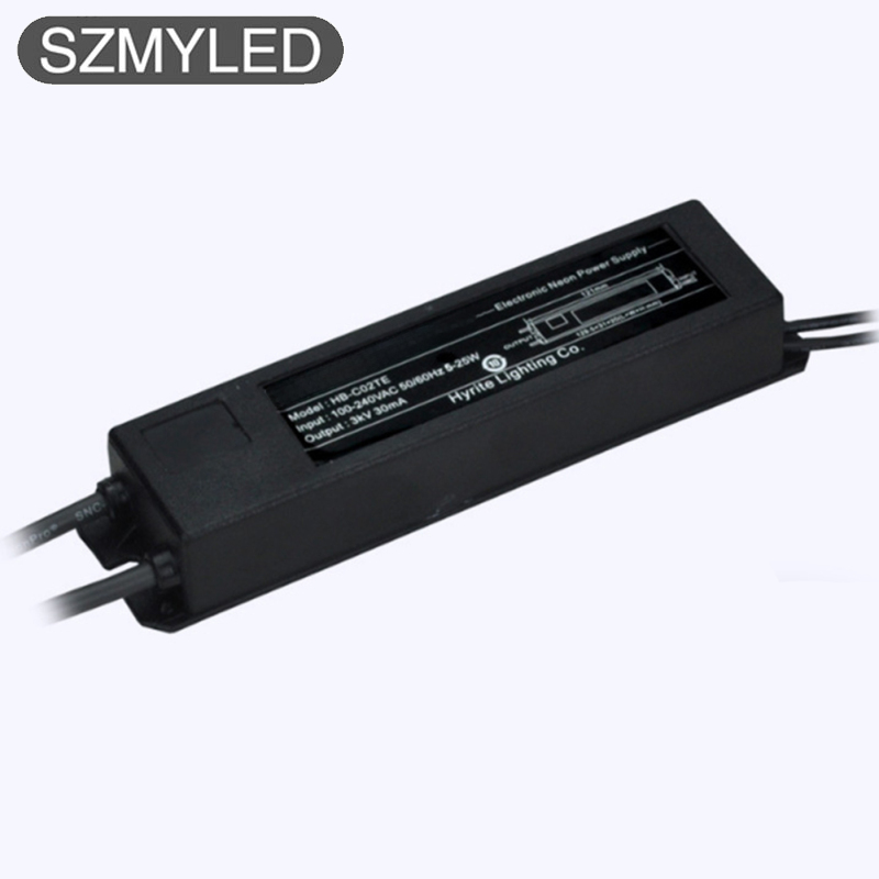 Electric Transformer Light Sign Transformer 3KV Machine Power Supply For 14 Inch To 24 Inch Glass Lamps Self Cooling 50/60Hz