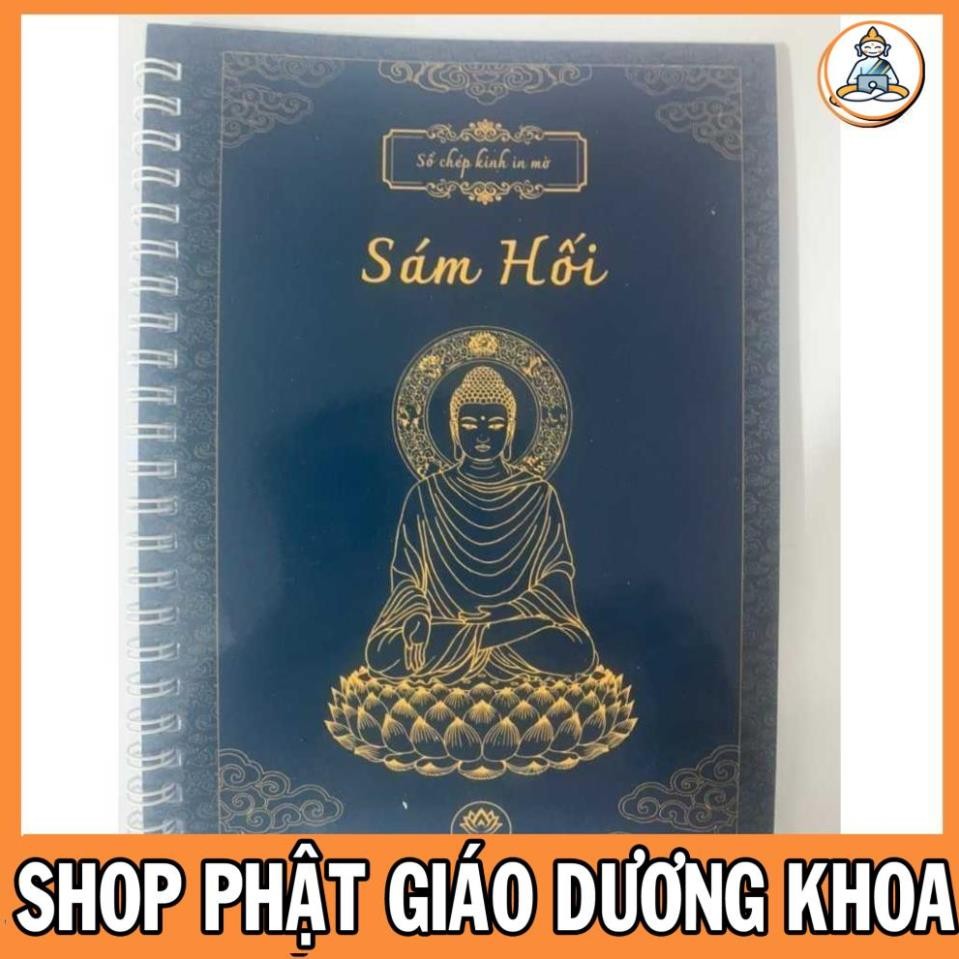 Vở chép kinh Sám Hối in mờ bìa mỏng (tặng kèm 2 bút) DƯƠNG KHOA SHOP