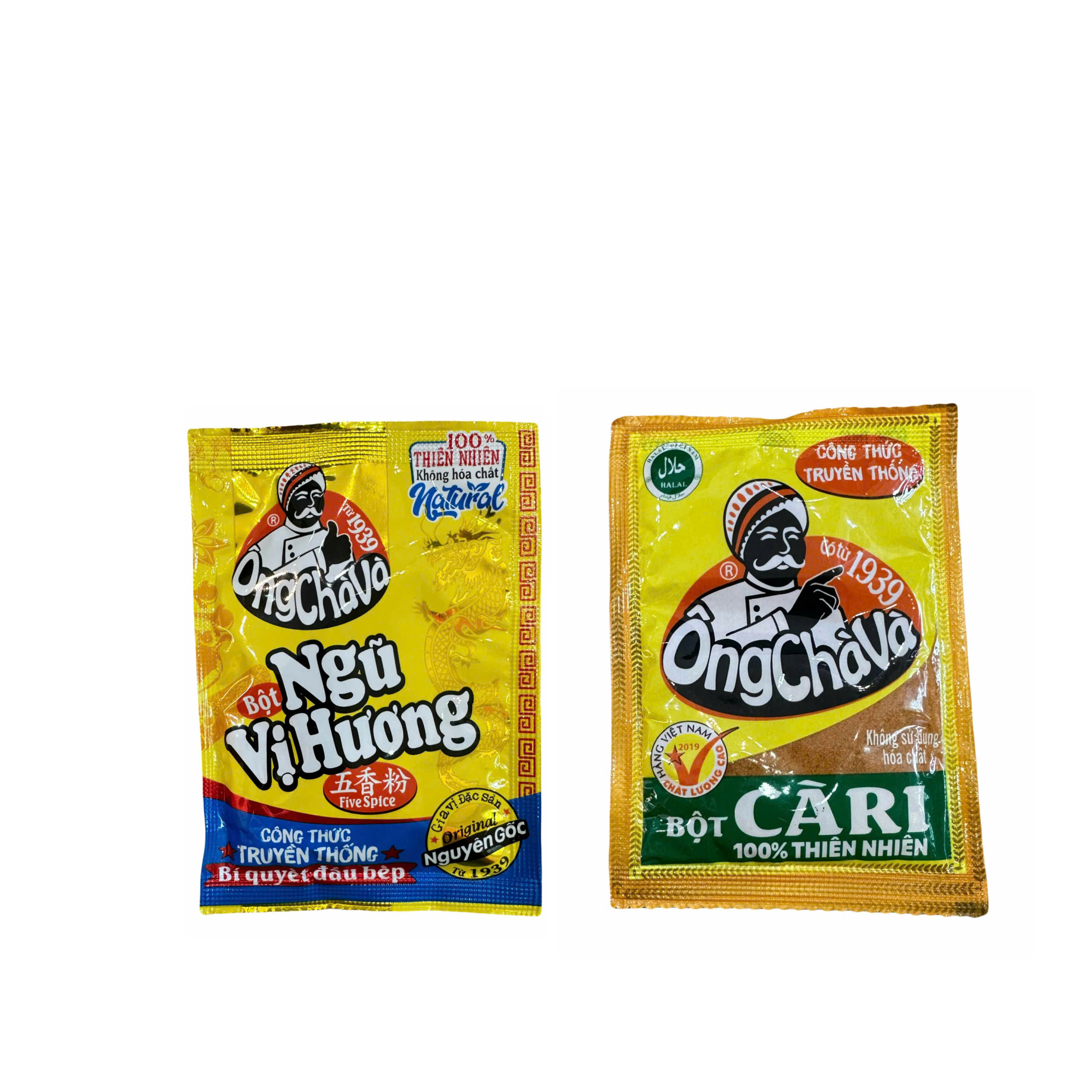 Bột Cà ri & Bột ngũ vị hương Ông Chà Và 10g