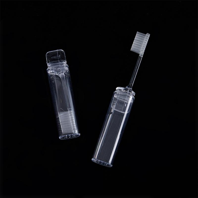 TX🏮💓🧧 Oral xách tay mini dùng một lần có thể gập lại du lịch Miệng Làm Sạch cắm trại bàn chải đánh răng