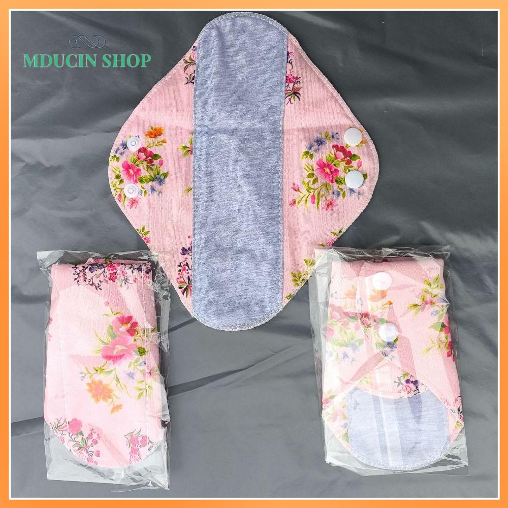 MDUCIN SHOP Bông Tã người lớn Mềm chống trượt Tái sử dụng Kinh nguyệt thấm hút hàng tháng  Quần lót giặt được Lót quần lót