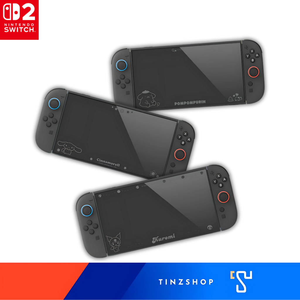 [Switch2] Geekshare X Sanrio Tempered Glass Nintendo Switch 2 ราคา  289 บาท*ส่งฟรี