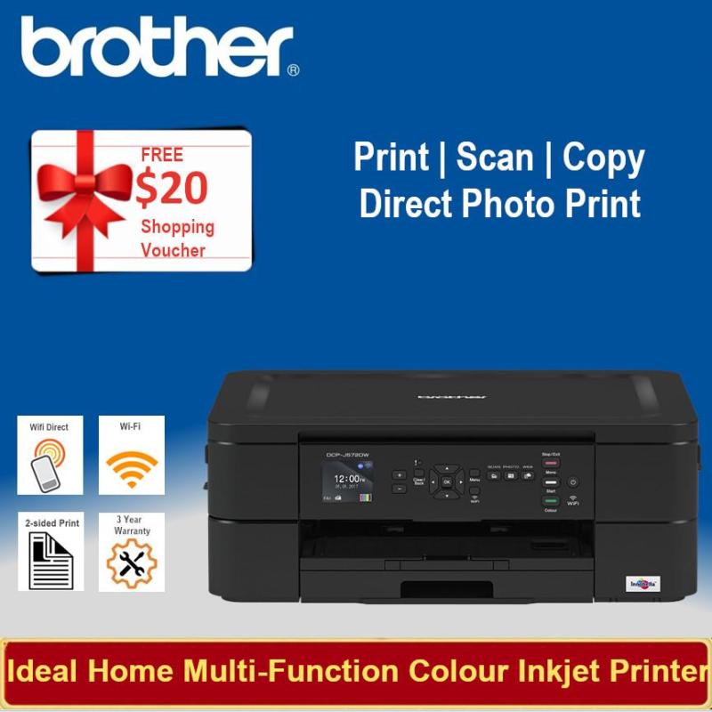 [Local Warranty] Brother DCP-J572DW Wireless Colour Inkjet 3-in-1 Printer Duplex / Mobile / Photo Print DCPJ572DW DCP J572DW J572 DW Singapore