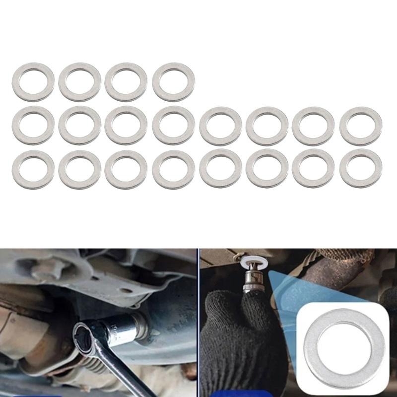 14mm con dấu miếng đệm 94109-14000 94109-12000 động cơ xe hơi dưới nút xả dầu con dấu Vòng đệm Phụ kiện thay thế