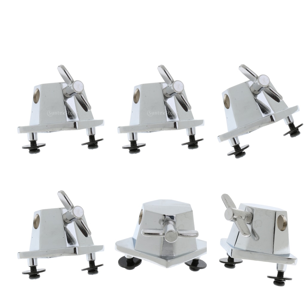 6x Floor Tom Drum Leg Bracket Durable Practical Drum Parts essories