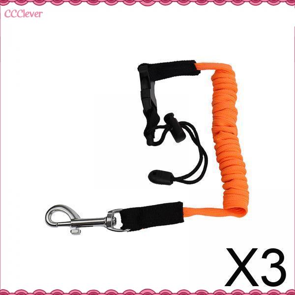 CCclever 3x mái chèo thuyền Kayak Dây Xích, cuộn dây buộc dây Oar dây xe đẩy Cọc giữ cần câu dây đai an toàn đàn hồi mái chèo thuyền Kayak dây cho chèo thuyền phụ kiện