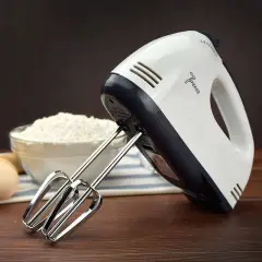 Hand Mixer  7-Speed Pengaduk Elektrik  4 Pcs Tongkat Pengaduk