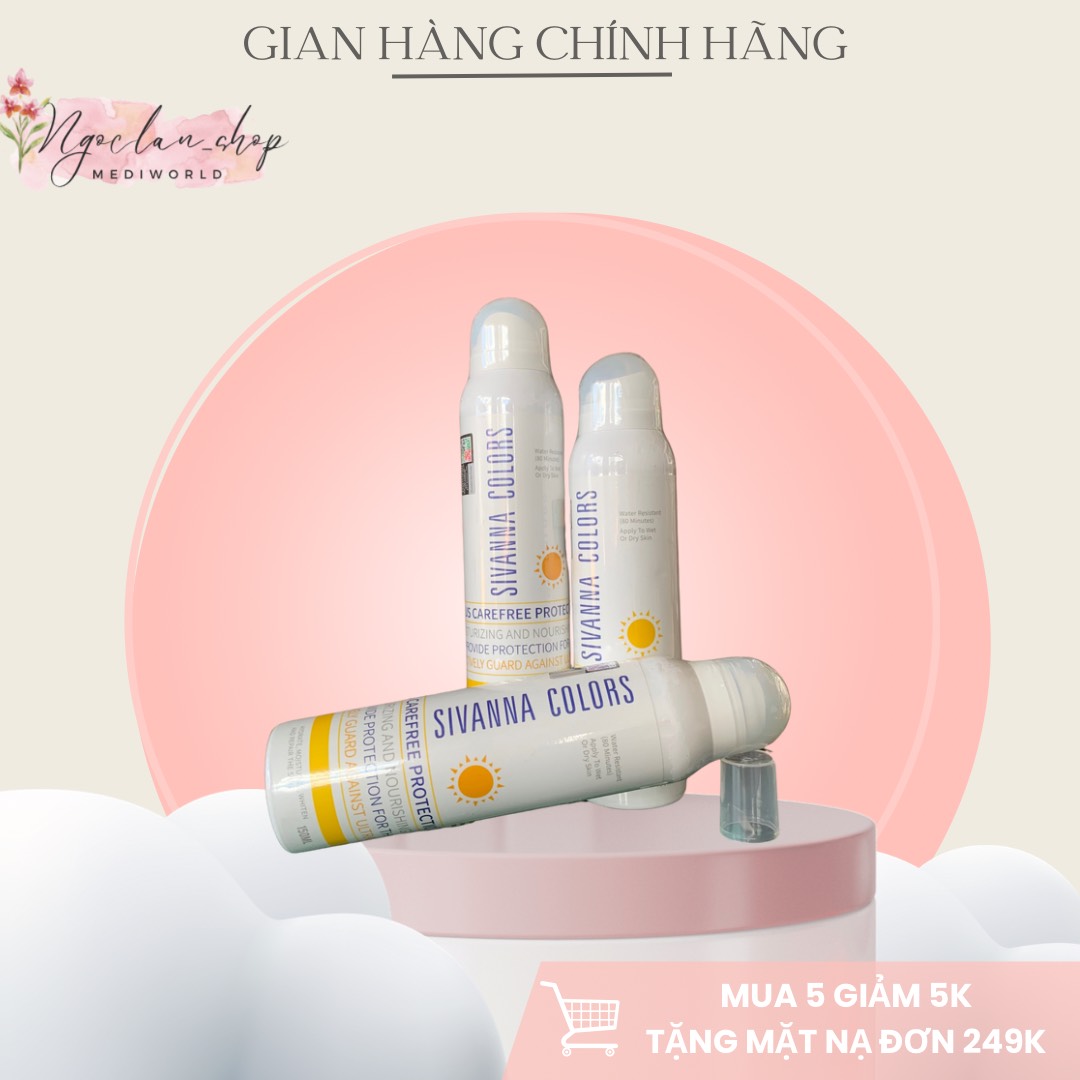Xịt chống nắng Sivanna Thái Lan 150ml