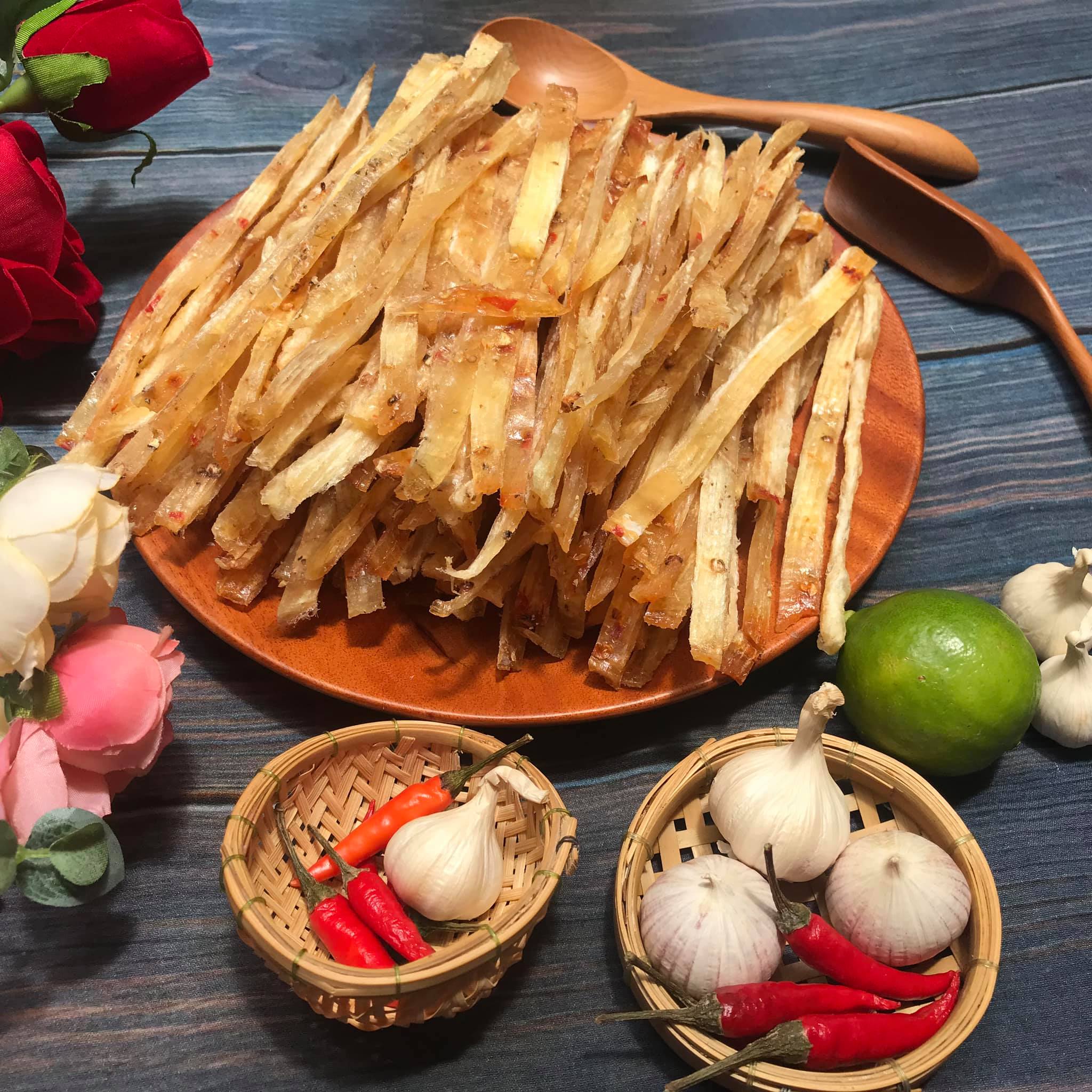 Khô cá thiều cắt sợi hũ 200g, đặc sản đà nẵng