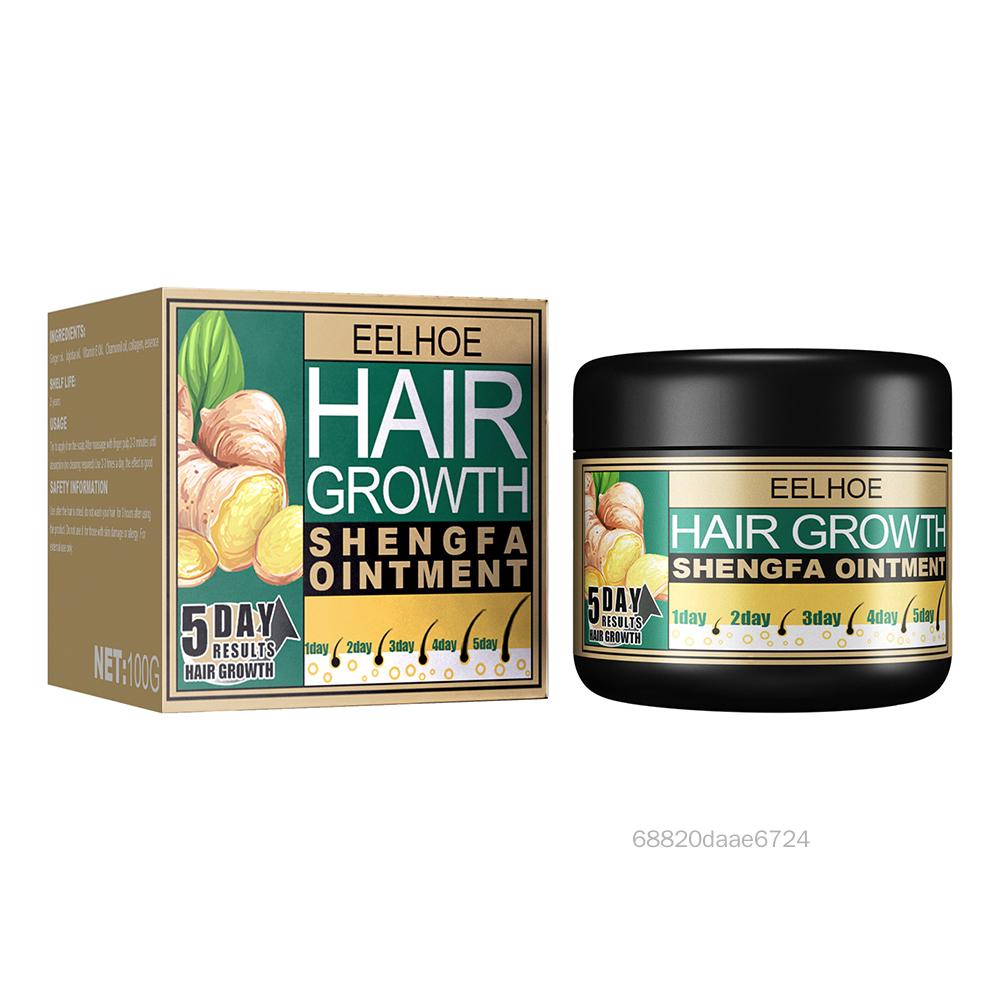 Ginger Extra Tóc Tăng trưởng Kem kem nhẹ nhàng Điều hòa Nourishing tóc xoăn cho phụ nữ