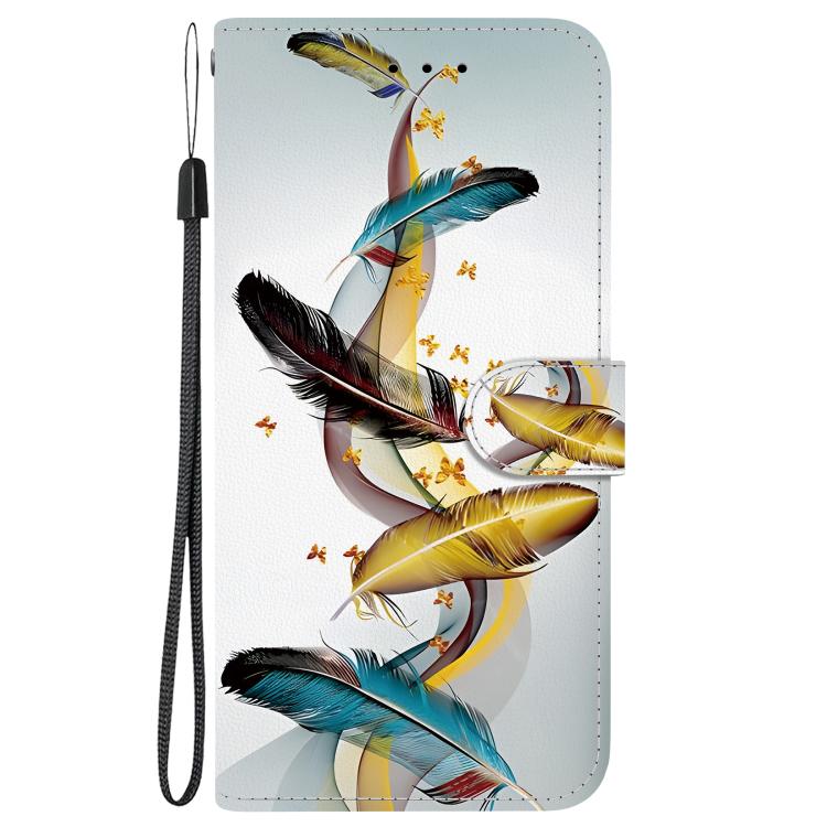 【 5AceShop 】 Crystal Texture Colored Drawing Leather Phone Case For iPhone 16 Pro Max/iPhone 16 Plus/iPhone 15 Pro Max/iPhone 15 Plus/iPhone 14 Plus/iPhone 14 Pro/iPhone 14 Pro Max/iPhone 13 Pro Max/iPhone 12 / 12 Pro/iPhone 12 Pro Max/iPhone 11/iPhone X