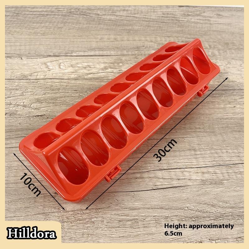 [Hilldora] Gia cầm dày trung chuyển và uống nước thực phẩm quả tự động Gà Chim Chick waterer ăn Rutin gà máng - 7